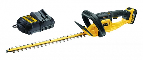 Taille-haie DeWalt DCM563P1; 18 V; 1x5,0 Ah sans fil; 55 cm de longueur