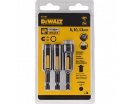 Prise d'impact DeWalt DT7460; 8 mm; 10 mm; 13 mm