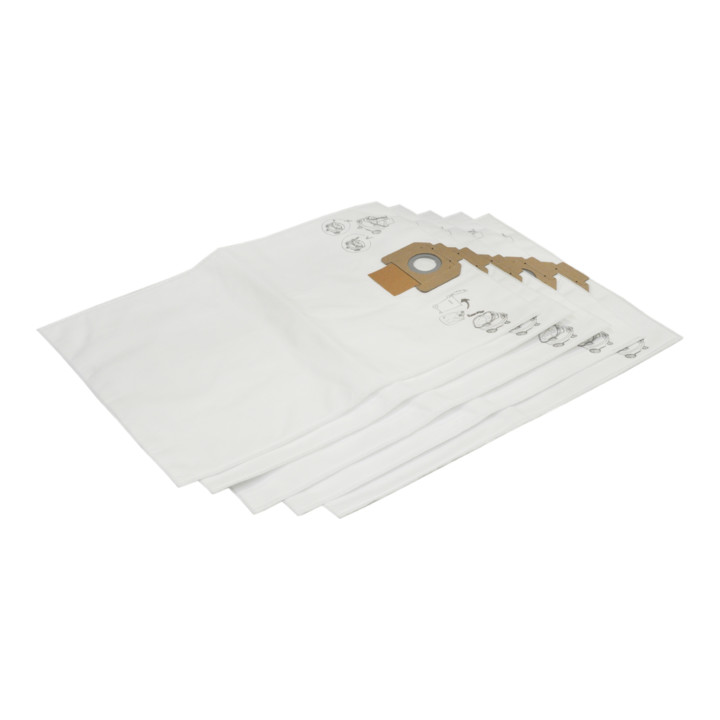 Sac à filtre Makita W107418353; 5 unités