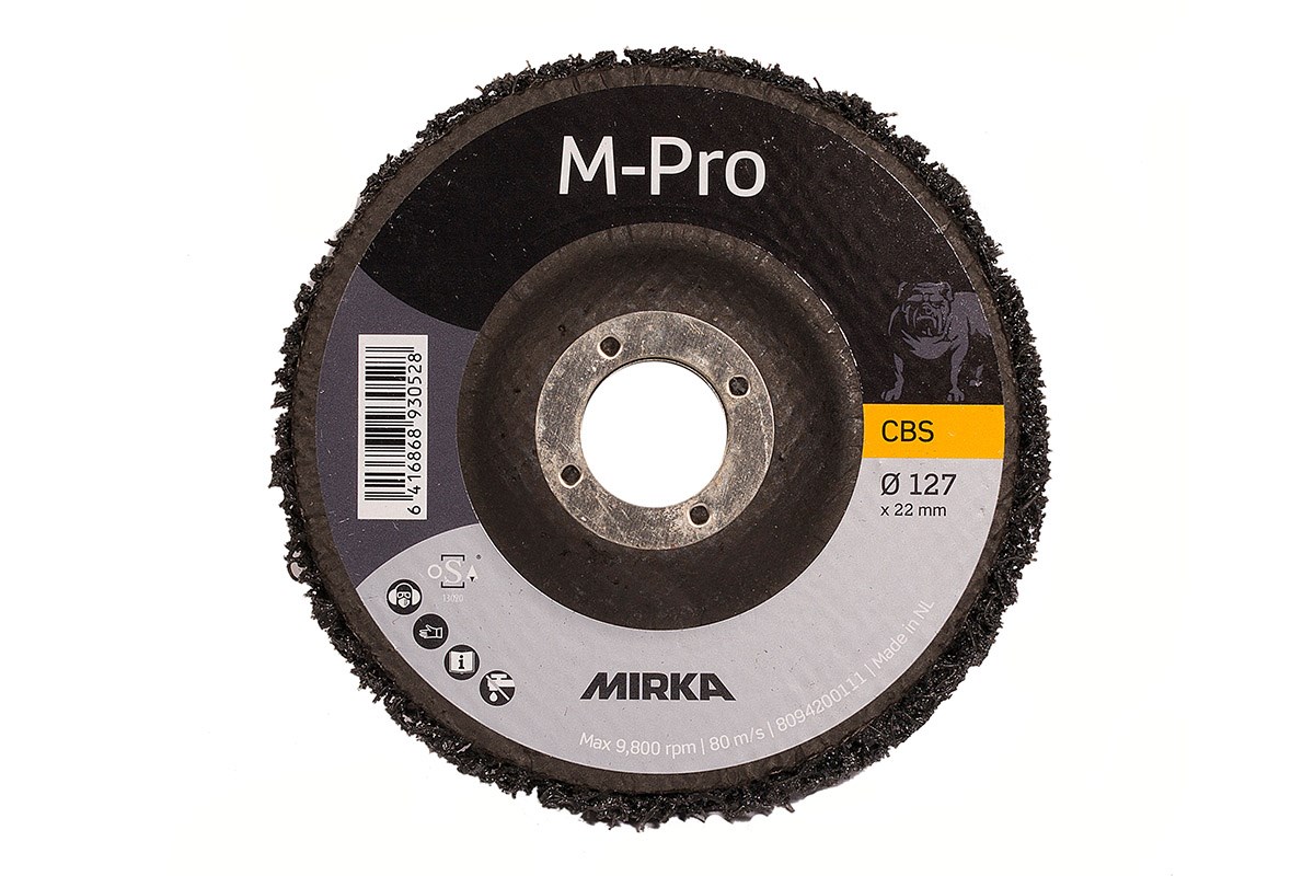 Disque à polir en feutre Mirka CBS FV DISC; Ø127 mm; 1 unités