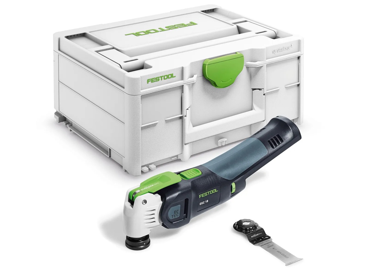 Outil Multi-fonction Festool OSC 18 E-Basic VECTURO; 18 V (sans batterie et chargeur)