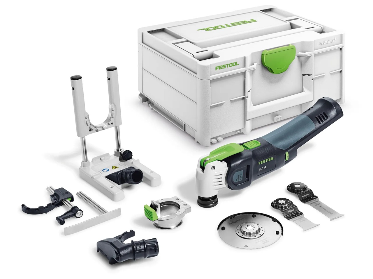 Outil Multi-fonction Festool OSC 18 E-Basic-Set VECTURO; 18 V (sans batterie et chargeur)