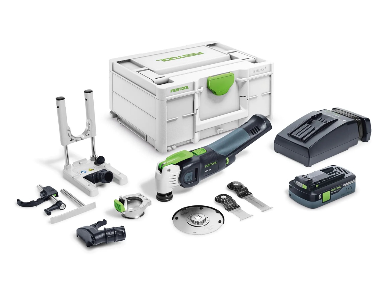 Outil Multi-fonction Festool OSC 18 HPC 4,0 EI-Set VECTURO; 18 V; 1x4,0 Ah accu.