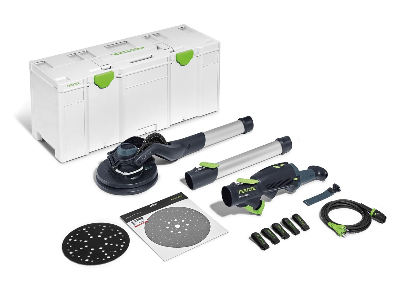 Ponceuse murale à longue portée Festool LHS 2 225 EQI-Plus PLANEX