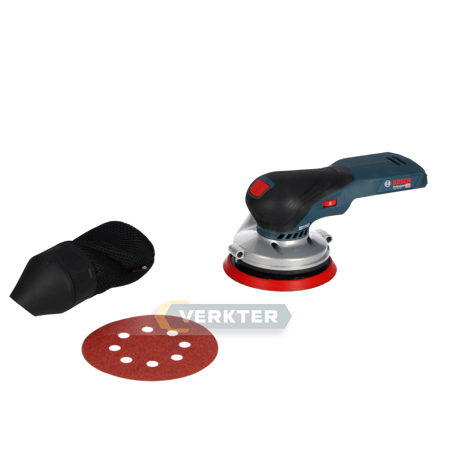 Ponceuse orbitale Bosch GEX 18V-125; 18 V (sans batterie et chargeur)