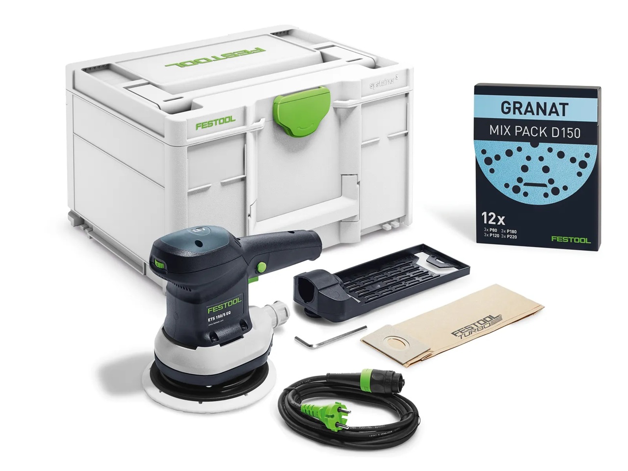 Ponceuse orbitale Festool ETS 150/5 EQ-Plus