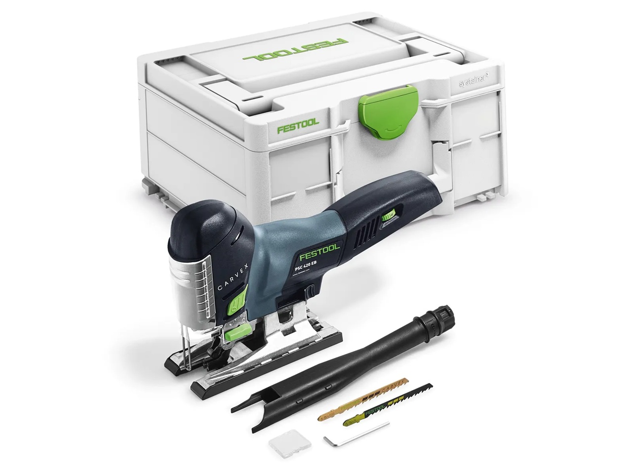 Scie sauteuse sans fil Festool PSC 420 EB-Basic CARVEX; 18 V (sans batterie et chargeur)