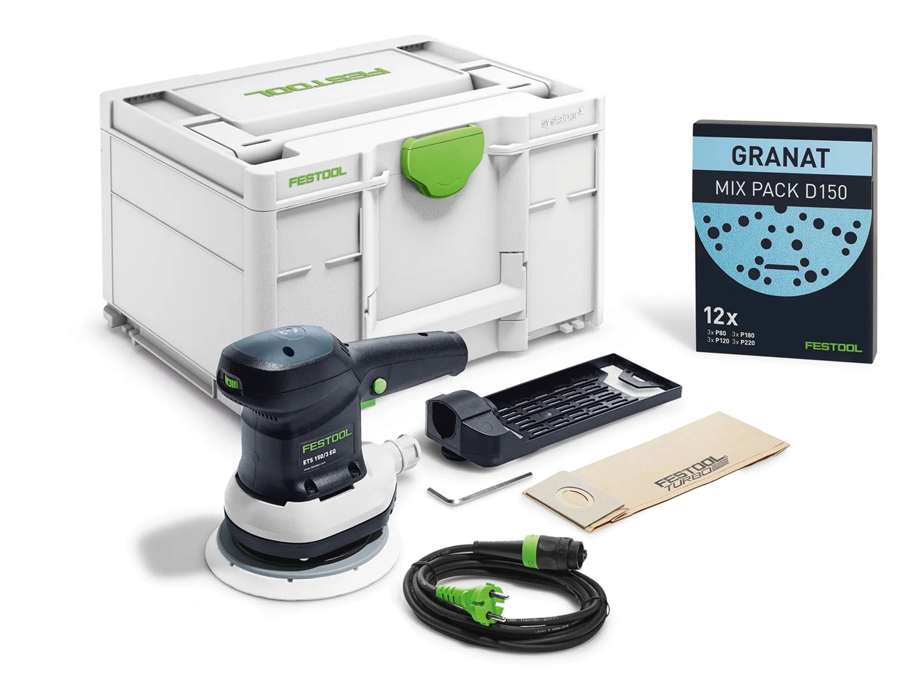 Ponceuse orbitale Festool ETS 150/3 EQ-Plus