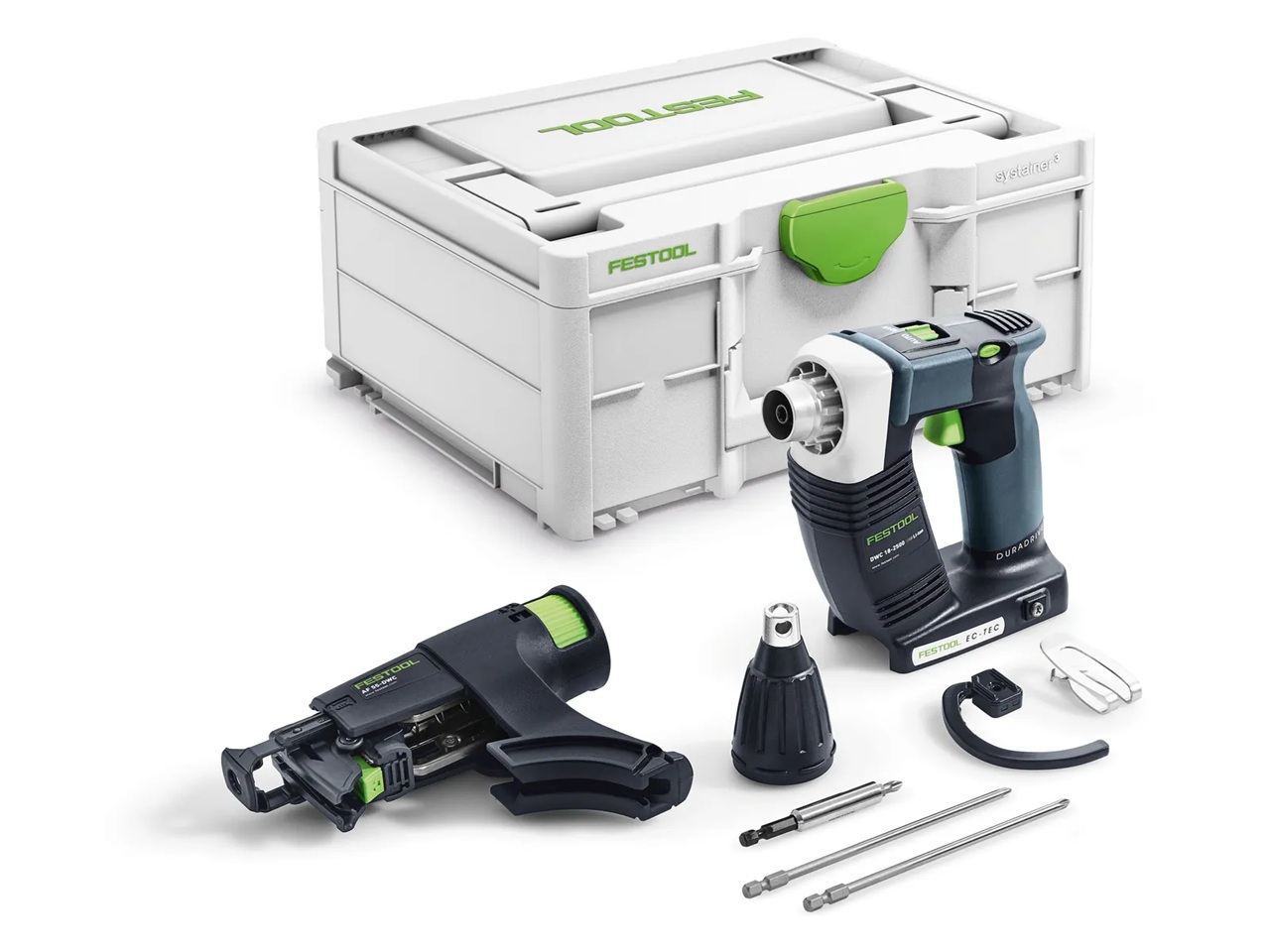 Tournevis pour cloison sèche Festool DWC 18-2500 Basic DURADRIVE; 18 V; (sans batterie...