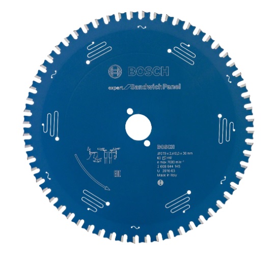 Scie circulaire Bosch Expert for Sandwitch Panel; 165x2x20,0 mm; Z30; 12°