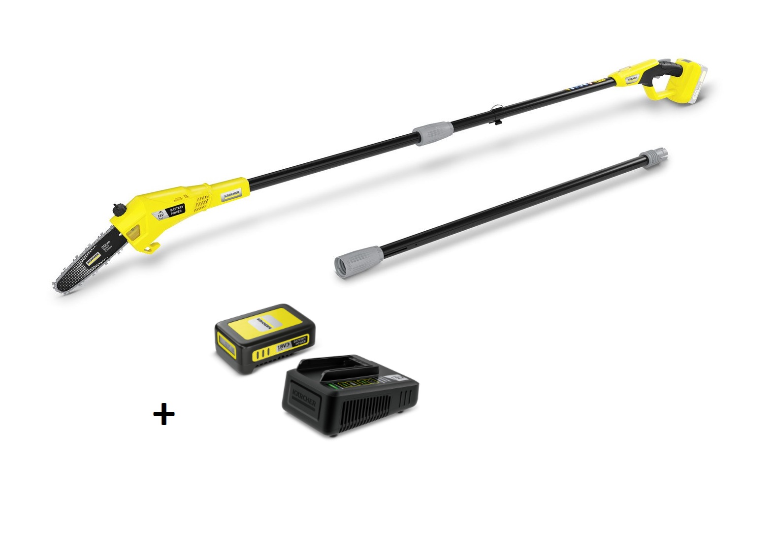Outil de jardin multifonctionnel Karcher PSW 18-20; 18 V (senza batteria e...