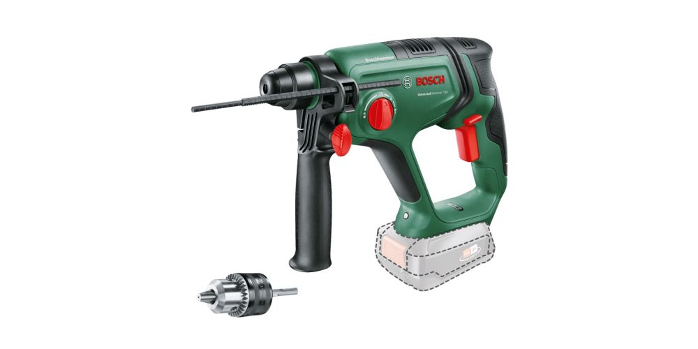 Marteau rotatif sans fil Bosch UniversalHammer; 18 V; 2,0J; SDS-Plus (sans batterie et chargeur)