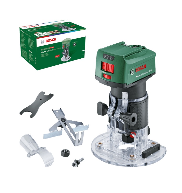 Routeur sans fil Bosch AdvancedTrimRouter 18V-8; 18 V (sans batterie et chargeur)