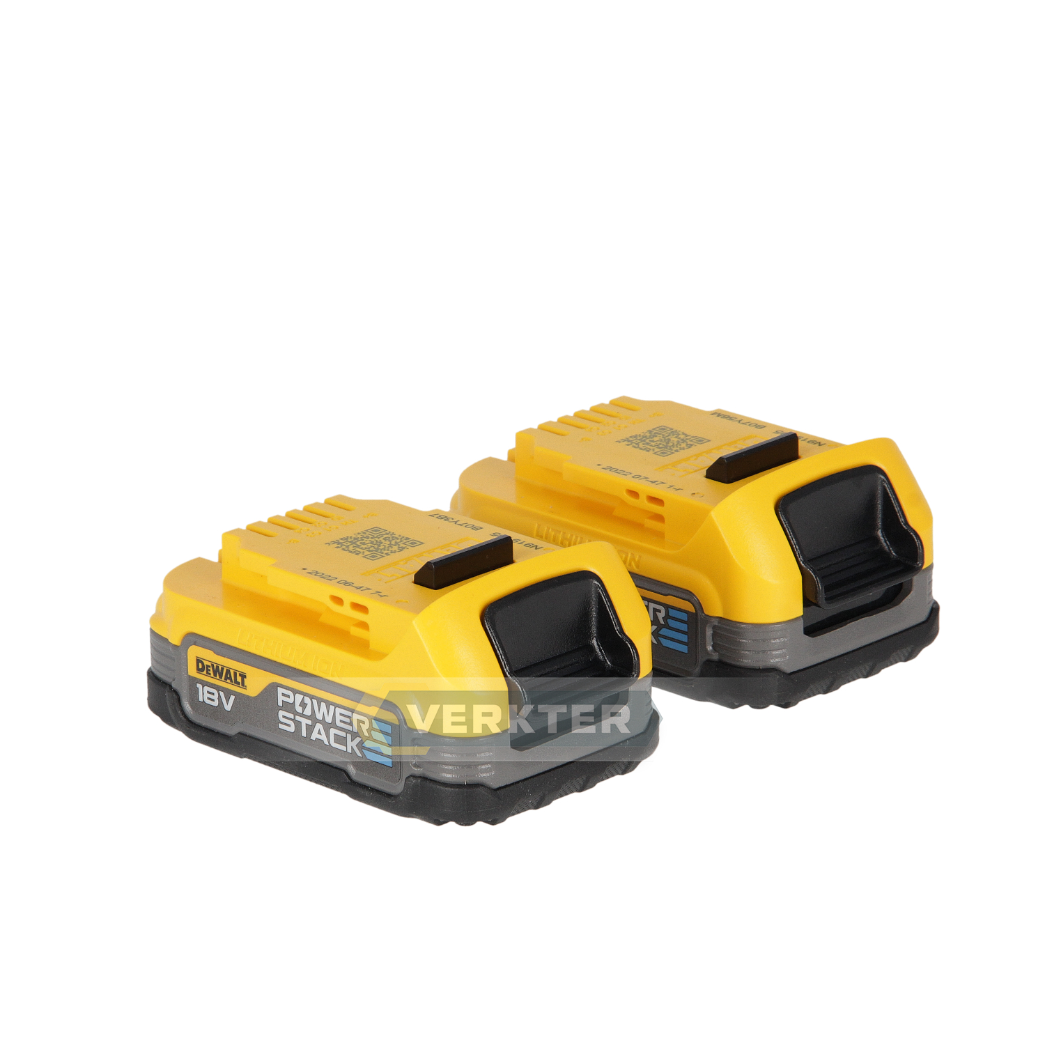 Batterie DeWalt DCBP034E2-XJ Powerstack; 18 V; 1,7 Ah; Li-ion; 2 unités