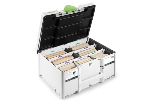 Chevilles Festool DOMINO asortiment DS / XL D12 / D14 128 BU