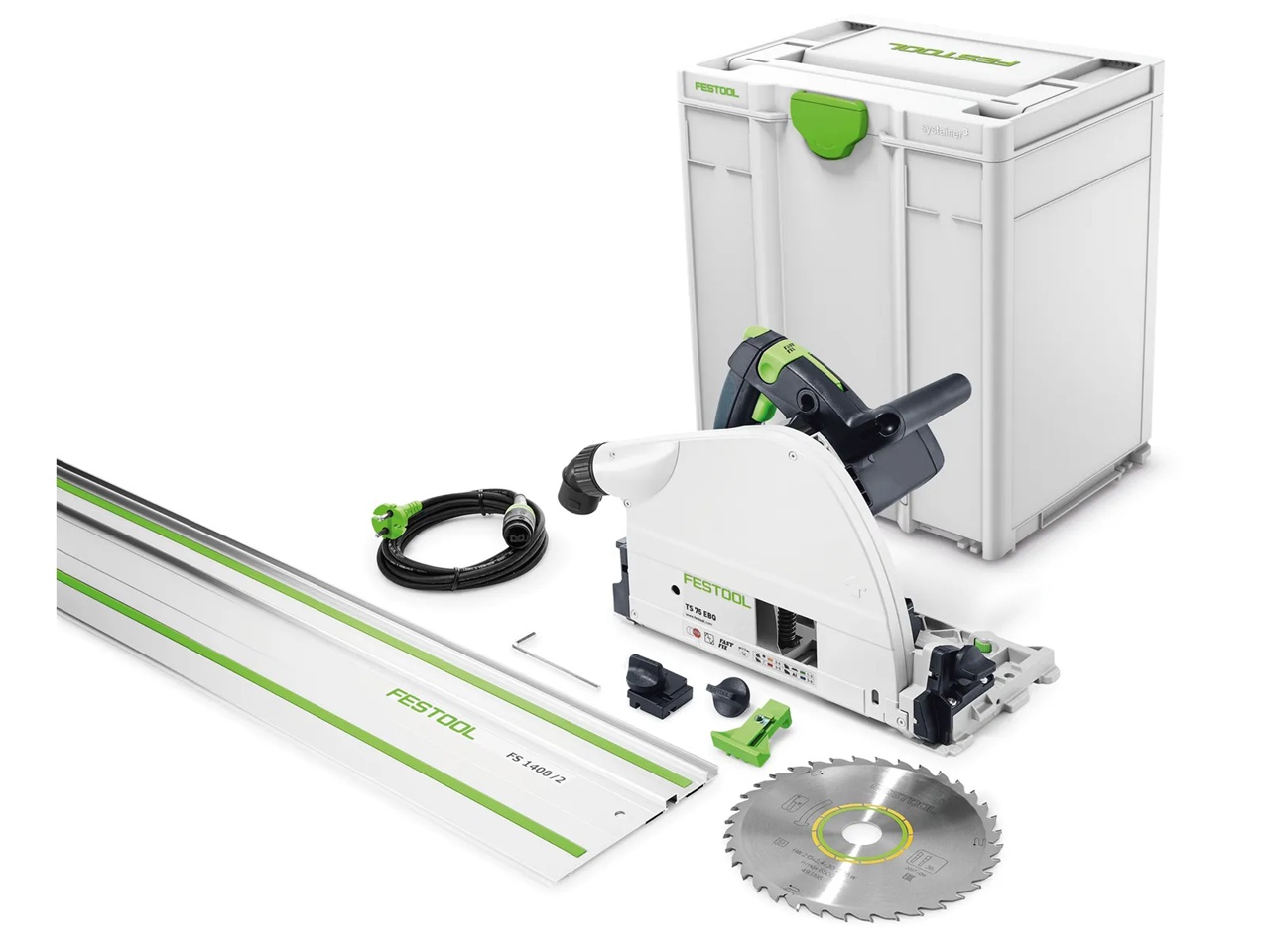 Scie plongeante Festool TS 75 EBQ-Plus-FS