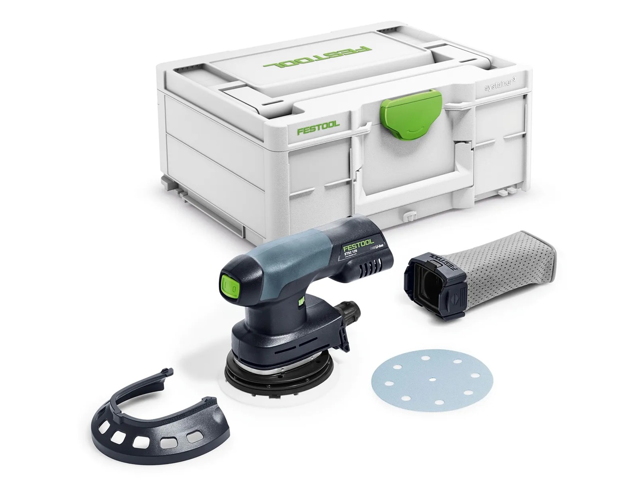 Ponceuse orbitale Festool ETSC 125-Basic 18 V; (sans batterie et chargeur)