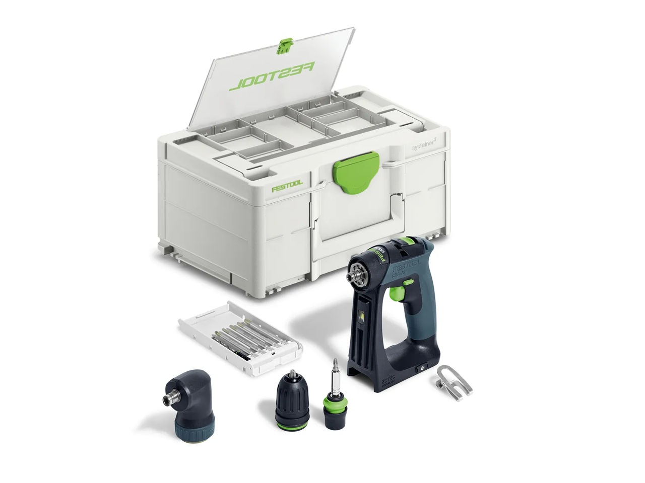 Pilote d'impact sans fil Festool CXS 18-Basic-Set;  18 V; (sans batterie et chargeur)