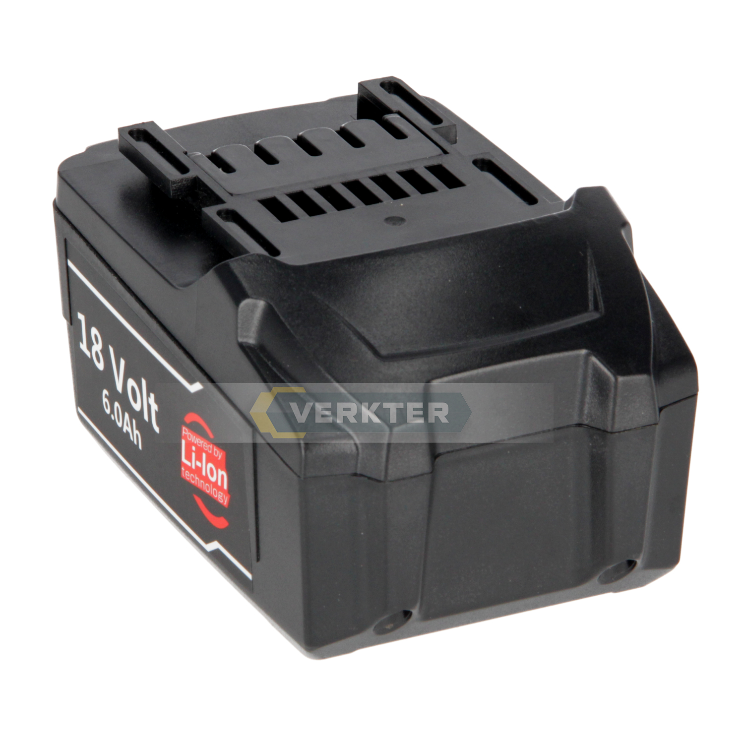Batterie  Ahlio 18 V; 6,0 Ah; Li-ion; convient pour les outils Metabo
