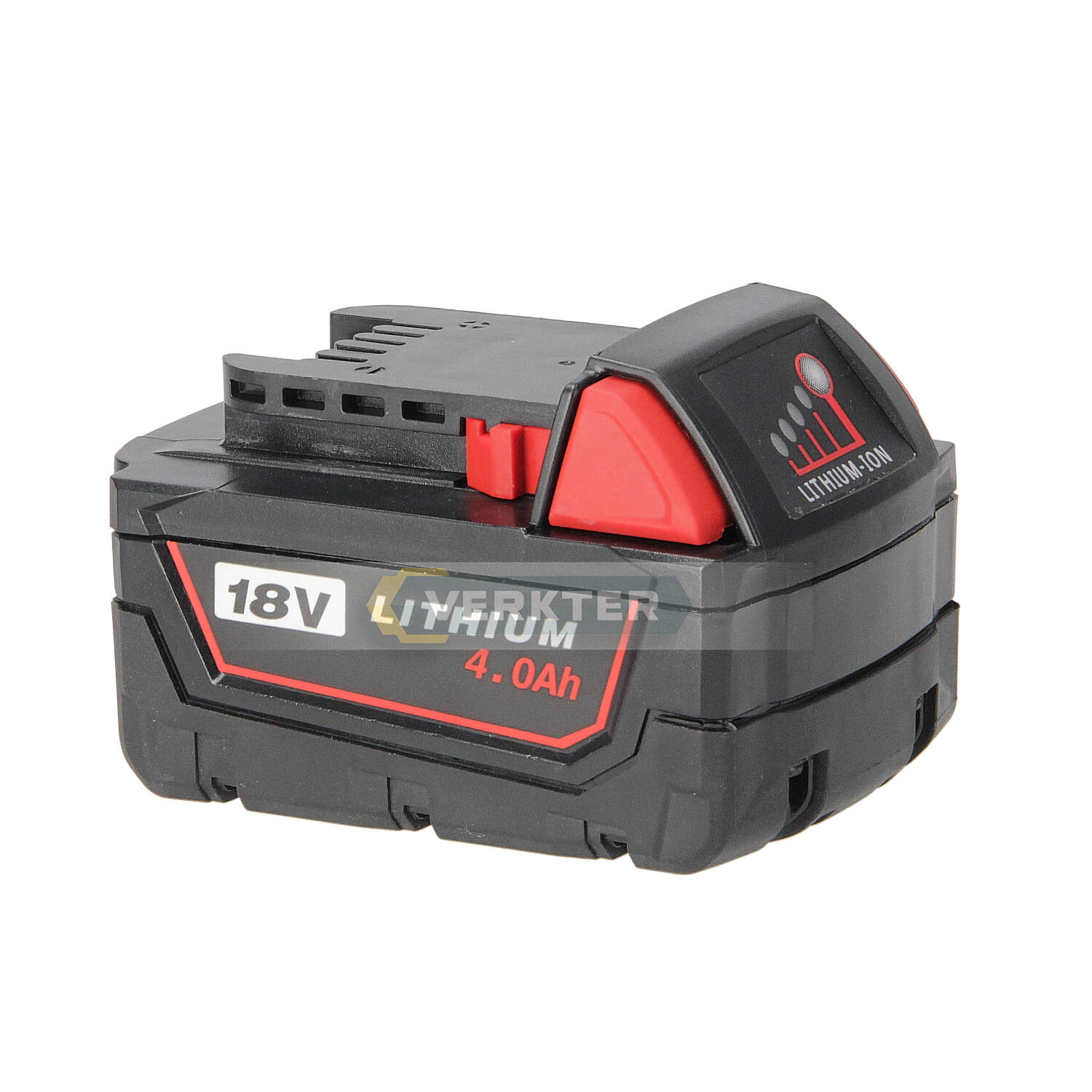 Batterie  Ahlio 18 V; 4,0 Ah; Li-ion; convient pour les outils Milwaukee