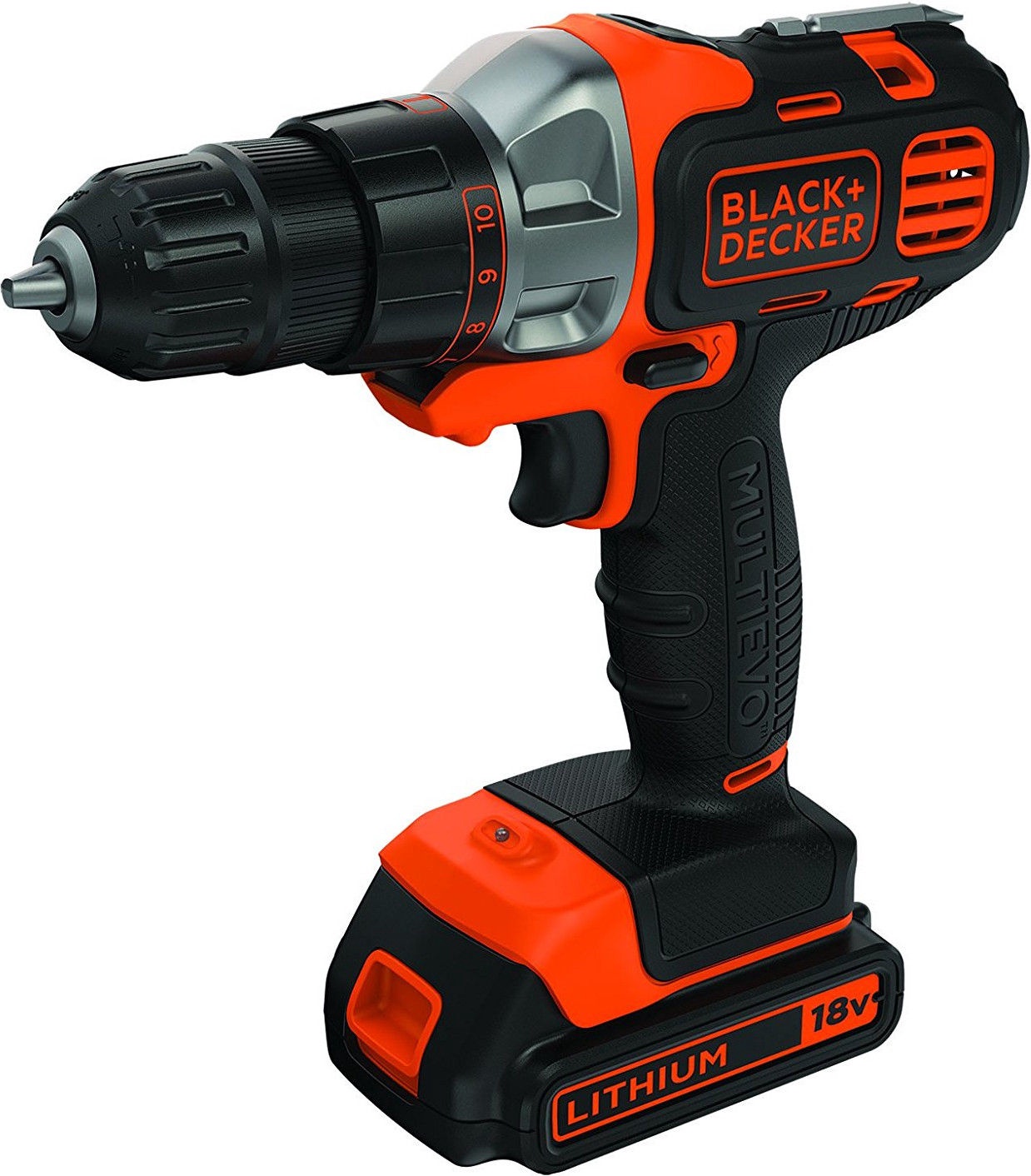 Perceuse Black & Decker MT218KB-QW; 18 V; 2x1,5 Ah accu.