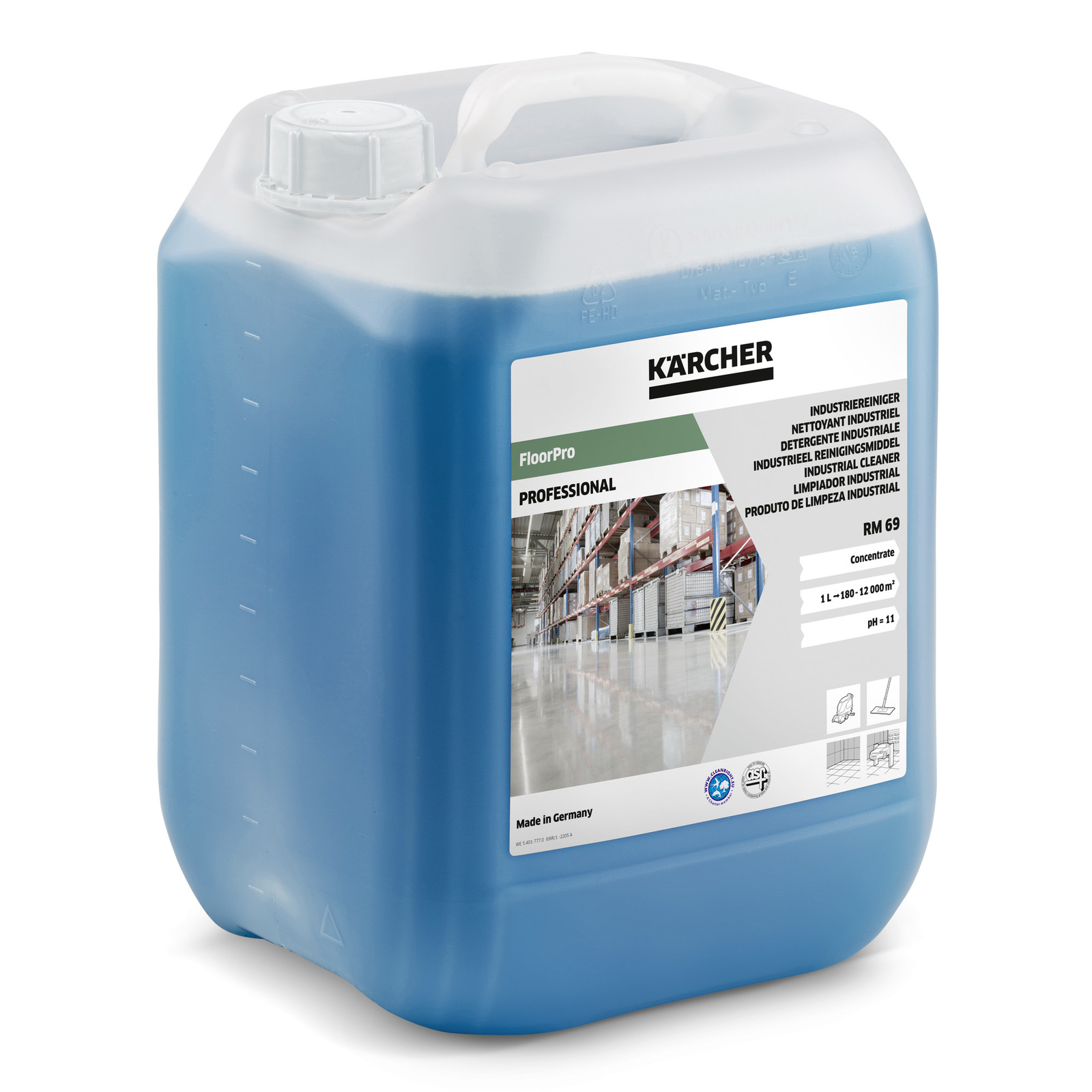 Nettoyeur de sol Karcher RM 69; 10 l