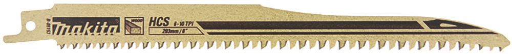 Lames scie sabre Makita Super Express HCS B-05153-2; 203 mm; 2 unités