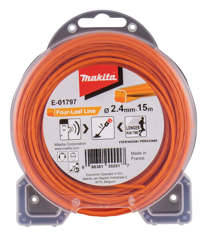Fil de coupe Makita; 2,4 mm x 15 m