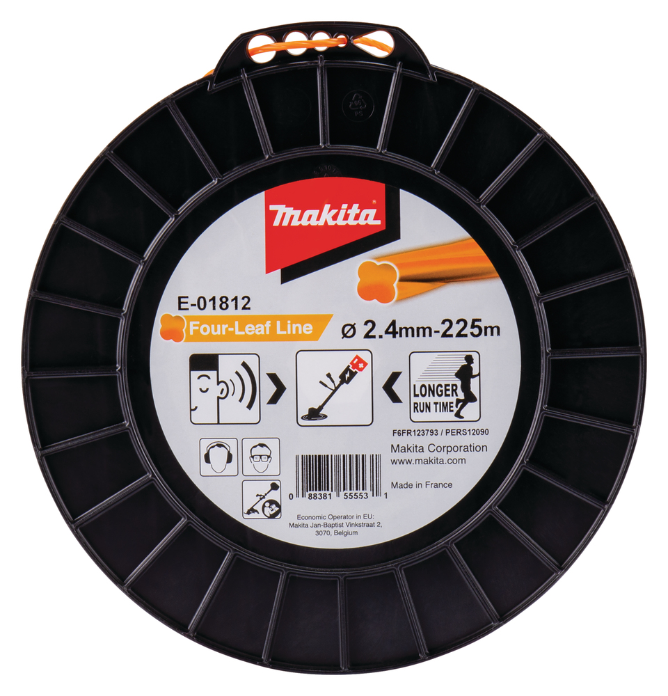 Fil de coupe Makita; 2,4 mm x 225 m