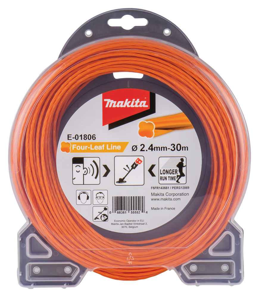 Fil de coupe Makita; 2,4 mm x 30 m