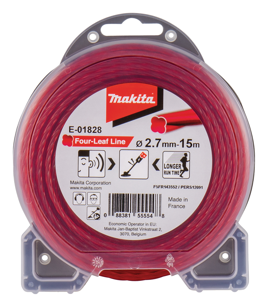 Fil de coupe Makita; 2,7 mm x 15 m