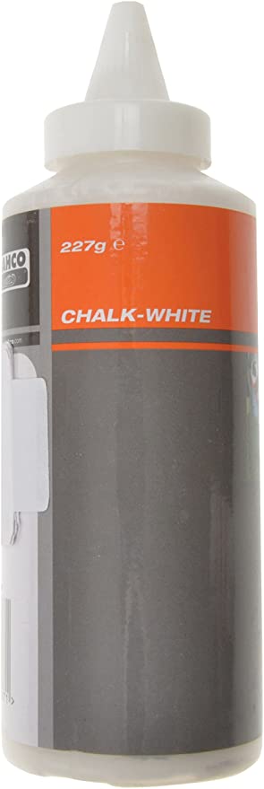 Recharge de craie de marquage pour ligne de craie / ruban à mesurer Bahco CHALK-WHITE; 227 g