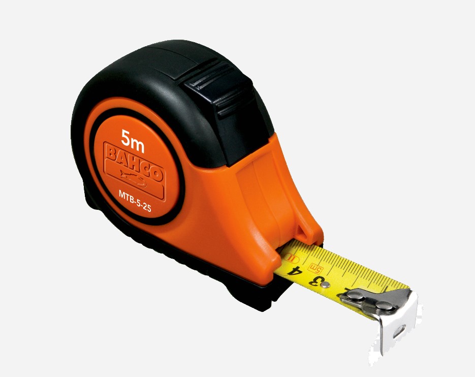 Mètre à ruban Bahco MTB-5-25-M; 5 m