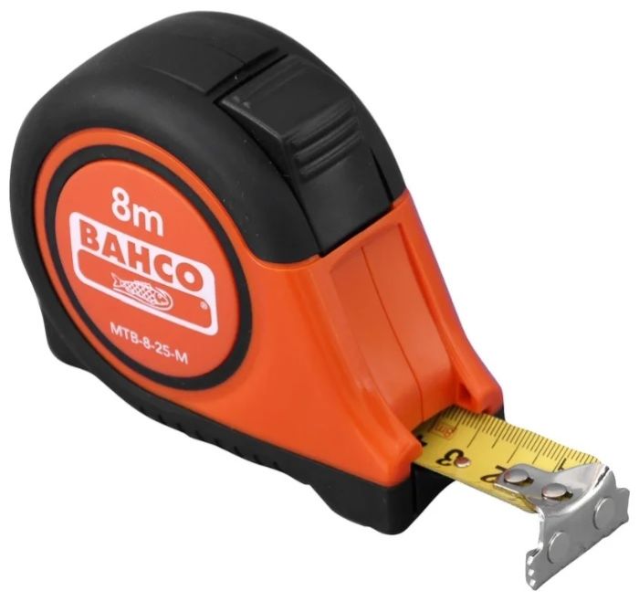 Mètre à ruban Bahco MTB-8-25-M; 8 m