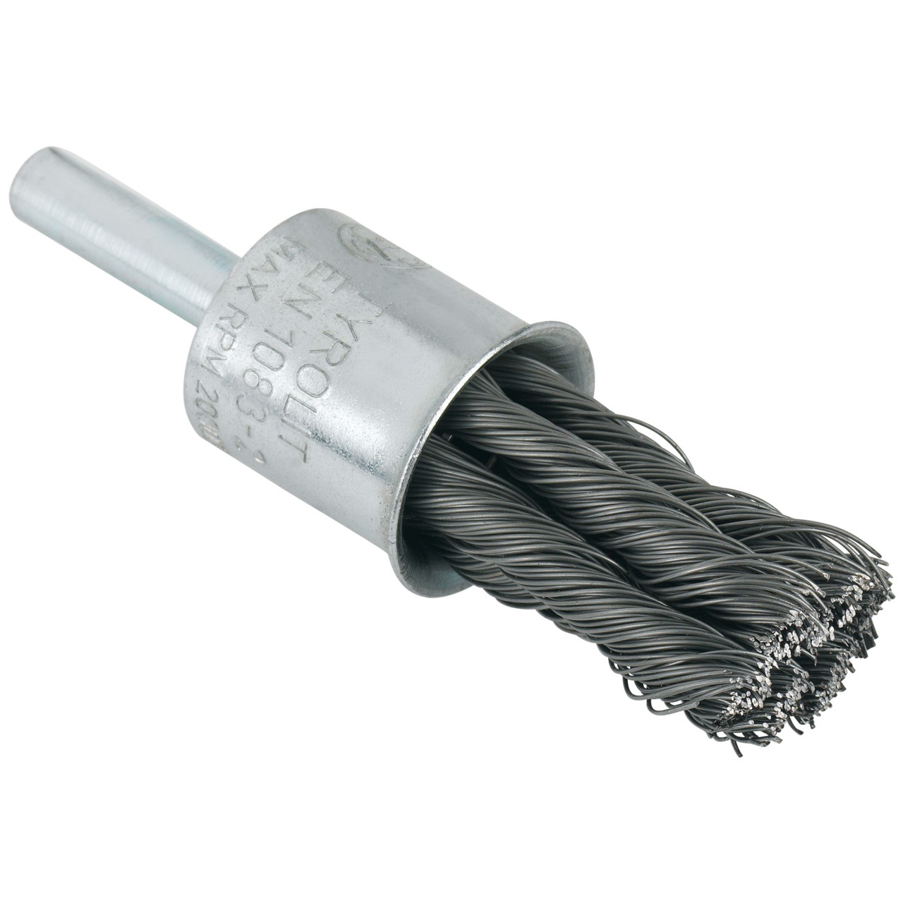 Brosse métallique Tyrolit T890652; 52PDZ; 19x28-6x68 mm