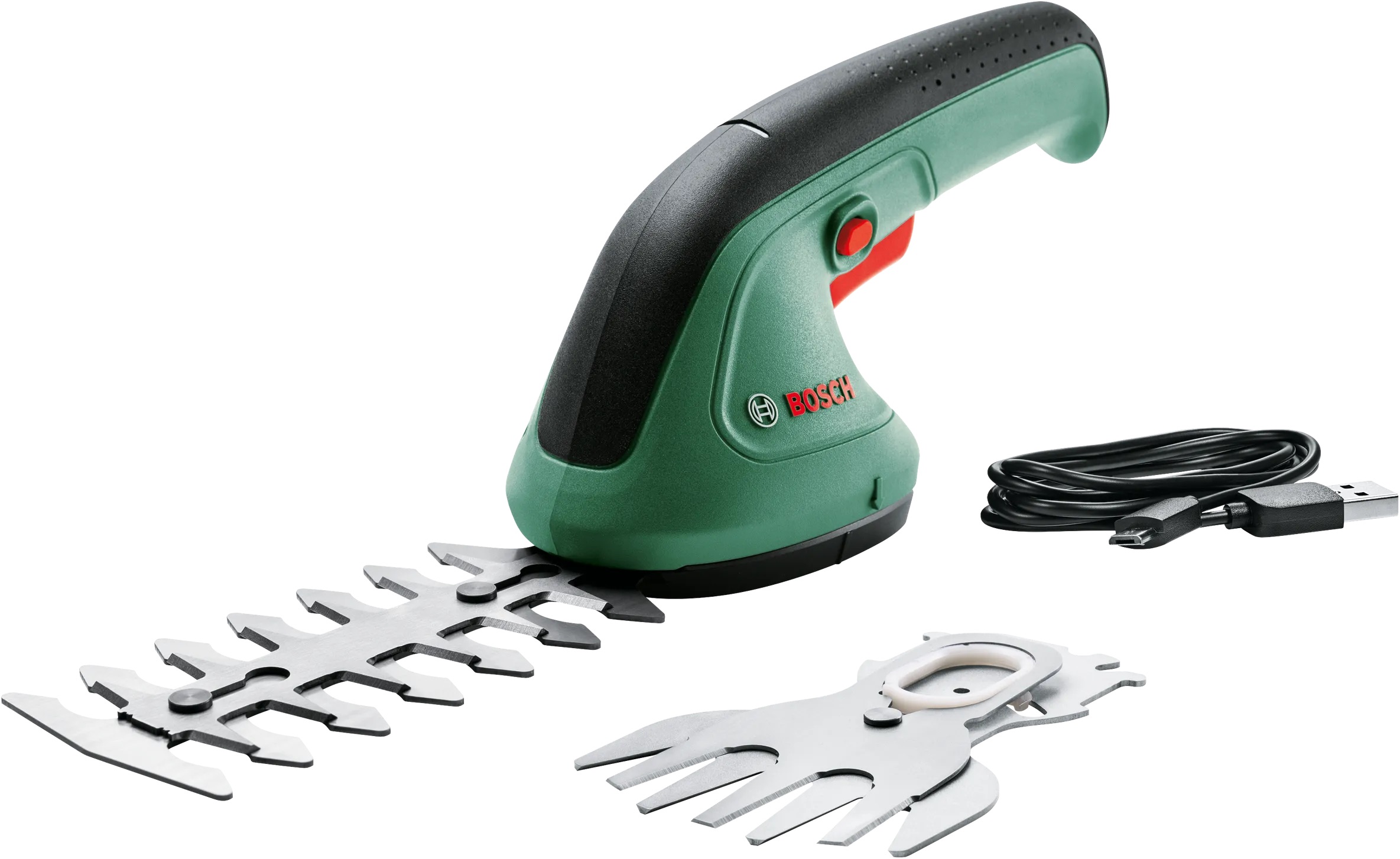 Haie et cisaillement d'herbe Bosch Easy Shear; 3,6 V; 1,5 Ah accu.