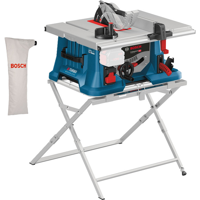 Banc de scie Bosch GTS 18V-216 BITURBO; 18 V (senza batteria e caricabatterie) + établi...