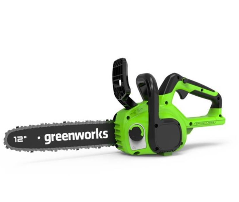 Tronçonneuse Greenworks G40CS30 Gen II; 40 V; 30 cm rail de guidage (sans batterie et...