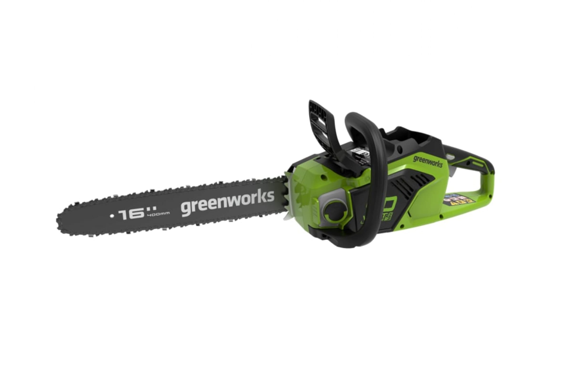 Tronçonneuse Greenworks GD40CS18K4; 40 V; 1x4,0 Ah; 40 cm bande