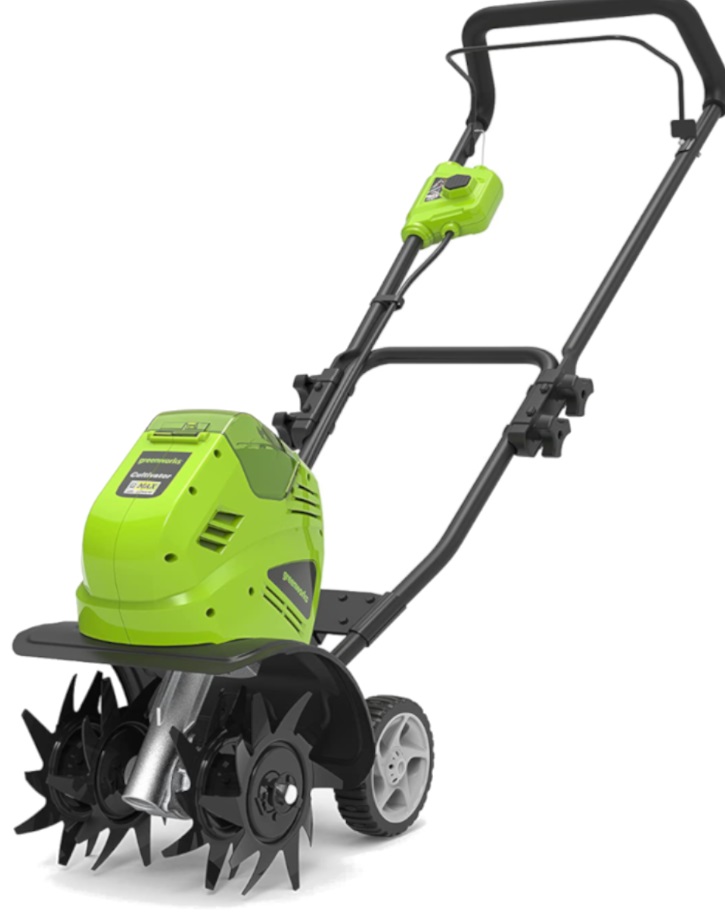 Cultivateur Greenworks G40TL; 40 V (sans batterie et chargeur)