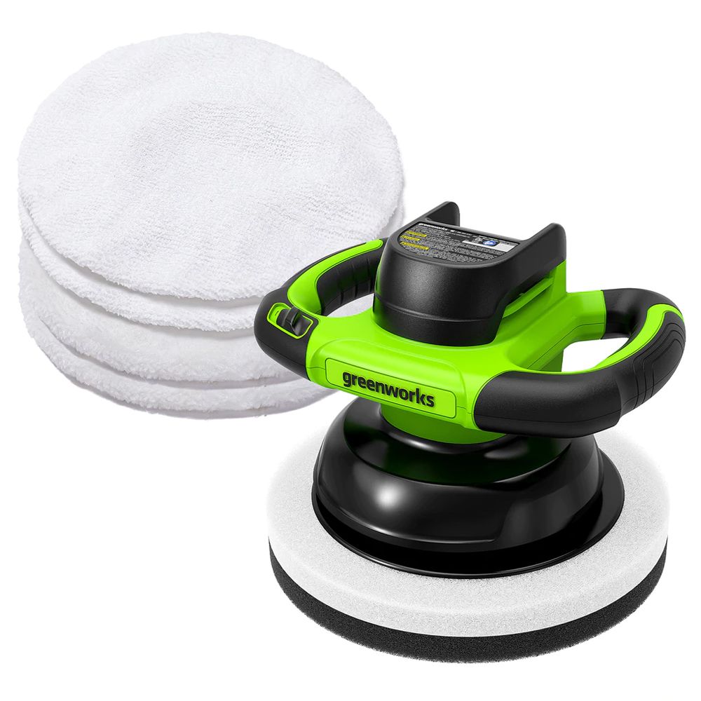 Polisseur Greenworks G24BU10; 24 V (sans batterie et chargeur)