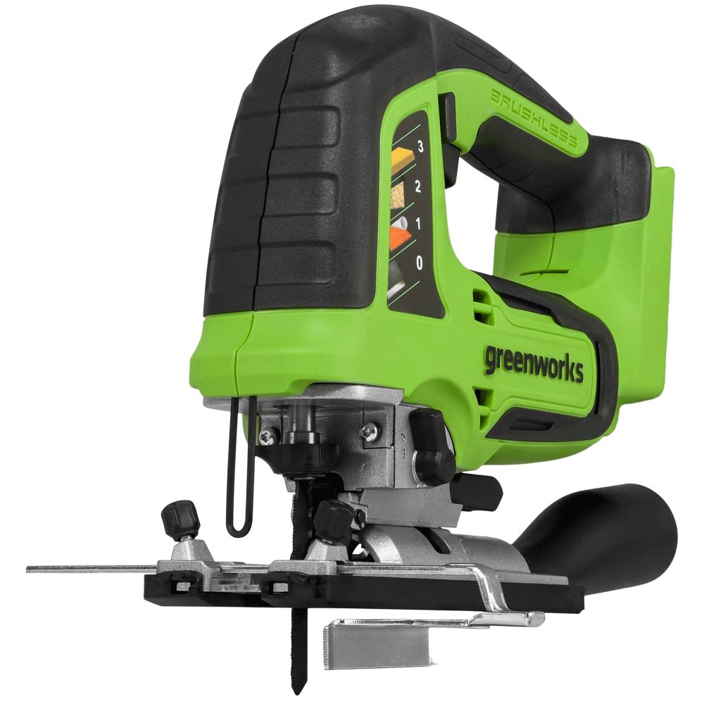 Scie sauteuse sans fil Greenworks GD24JS; 24 V (sans batterie et chargeur)