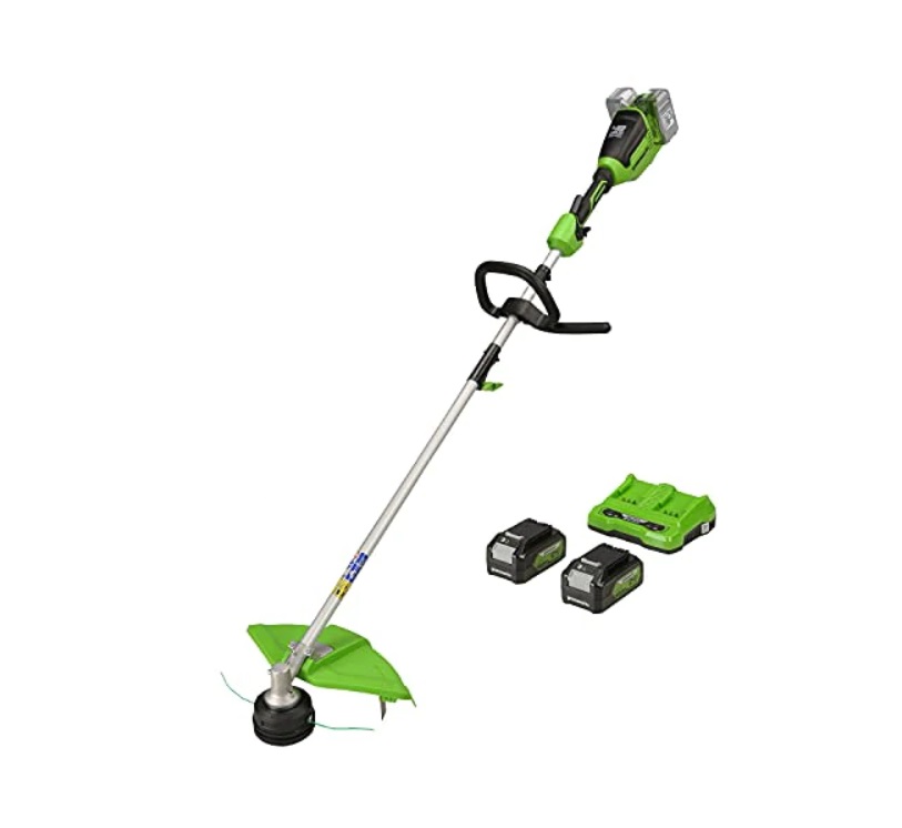 Coupe-gazon Greenworks GD24X2TXK4x; 2x24 V; 2x4,0 Ah accu.