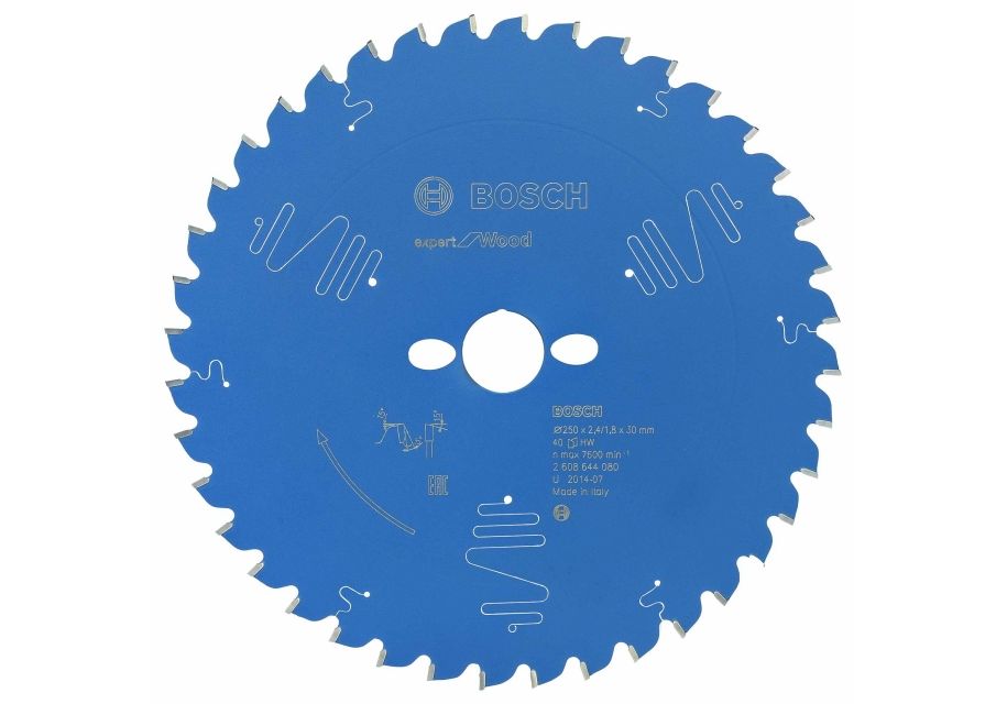 Lame de scie Bosch Expert for Wood 2608644080; 250x30x2,4 mm