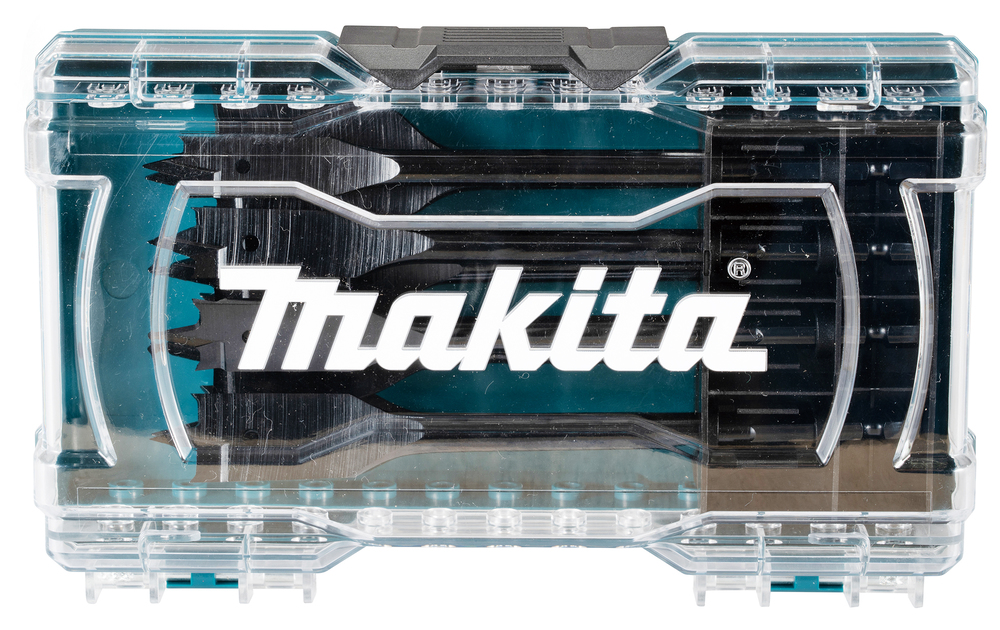 Flatbit ensemble pour le bois Makita E-08698; 12-32 mm; 8 unités