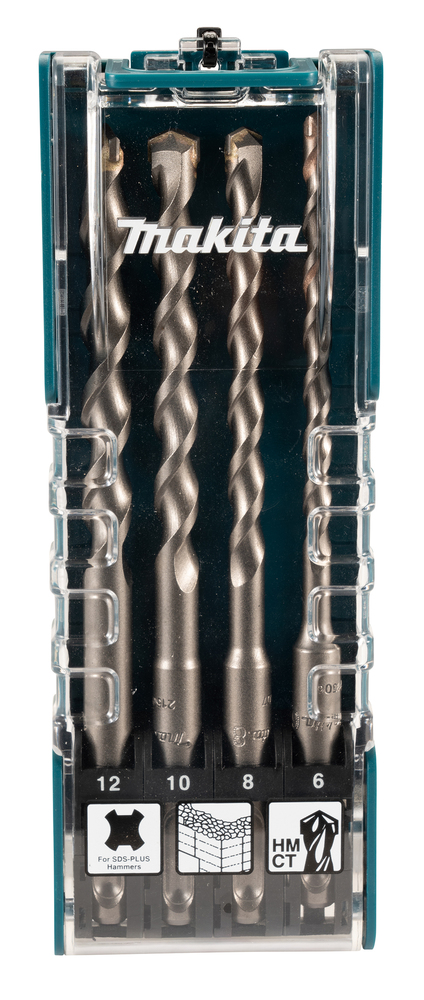 Jeu de forets Makita D-74756; 6-12 mm; 4 unités