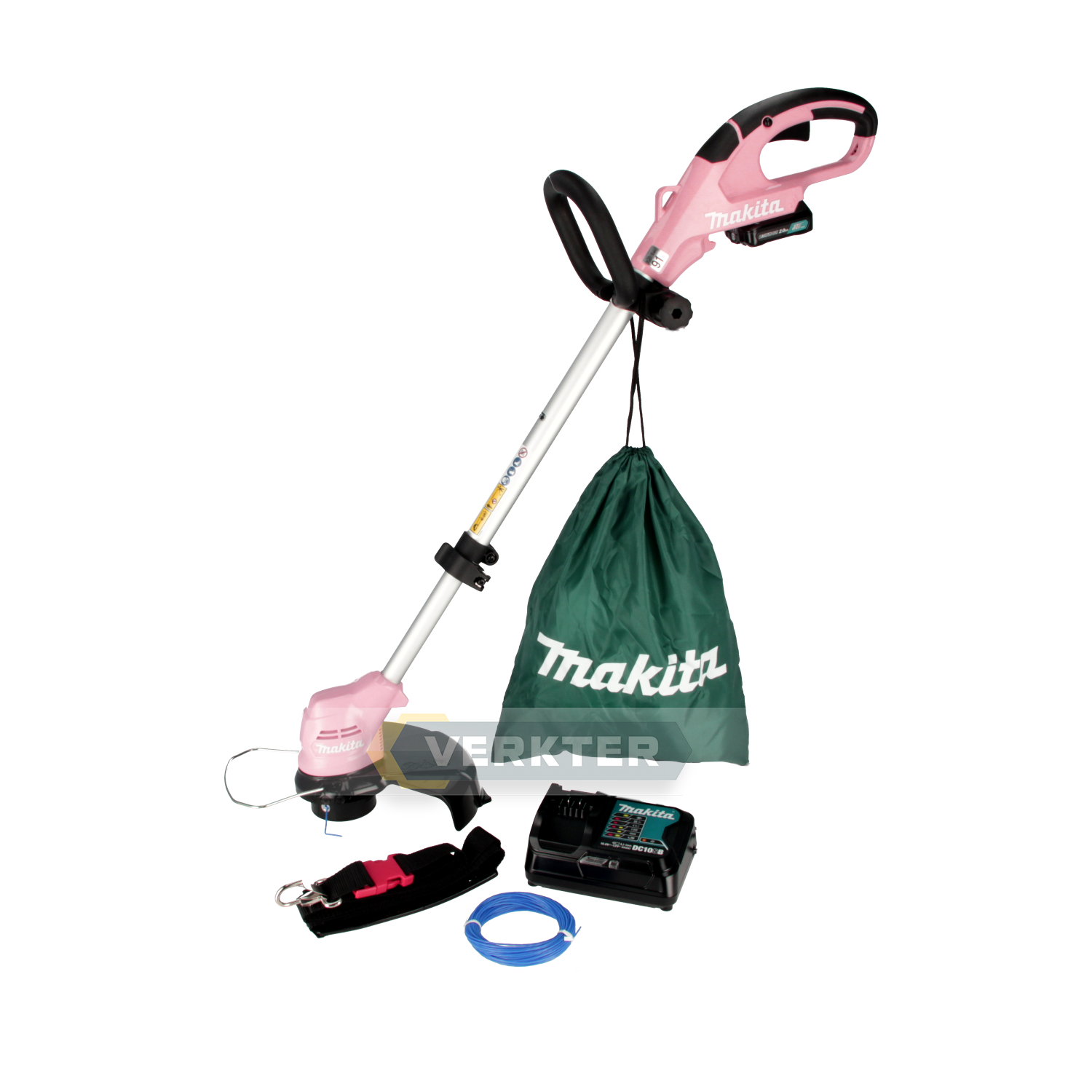 Coupe-gazon Makita UR100DSAP; 12 V; 1x2,0 Ah accu.