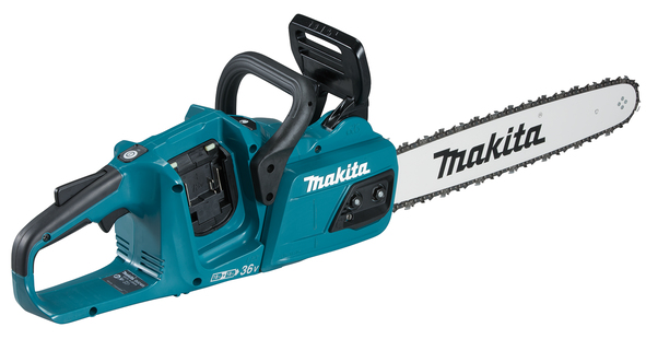 Tronçonneuse Makita DUC355Z; 2x18 V; 35 cm rail de guidage (sans batterie et chargeur)
