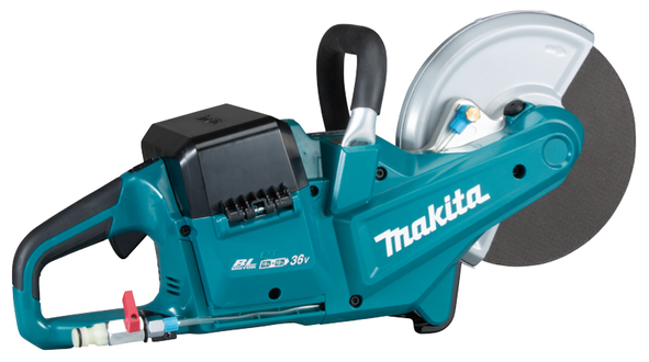 Scie circulaire sans fil Makita DCE090T2X1; 2x18 V; 2x5,0 Ah accu.