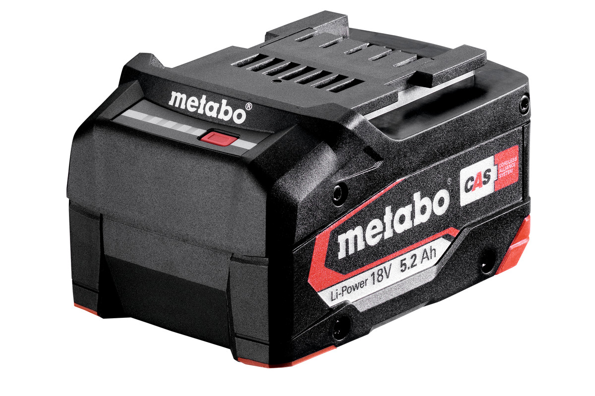Batterie Metabo 625028000; 18 V; 5,2 Ah